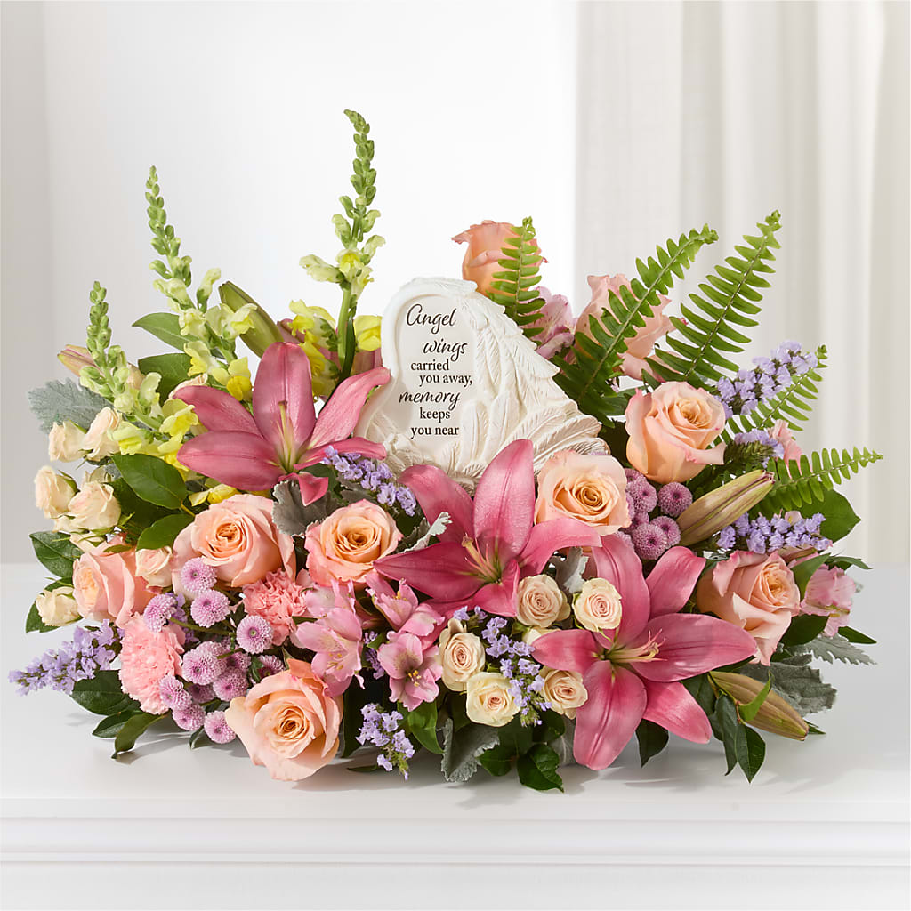 Gentle Light Arrangement –  Sandelas Flower Shop, Chicago IL