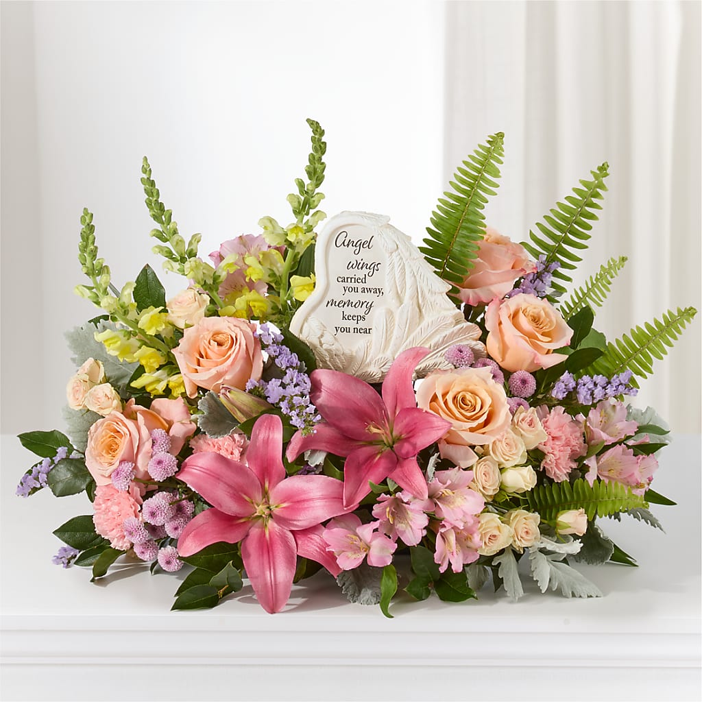 Gentle Light Arrangement –  Sandelas Flower Shop, Chicago IL