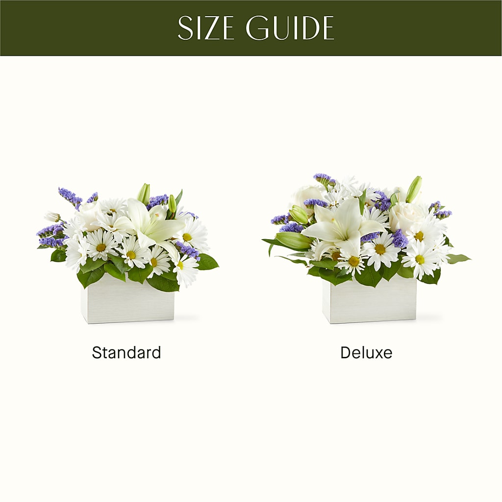 Beyond Blue Box Bouquet –  Sandelas Flower Shop, Chicago IL
