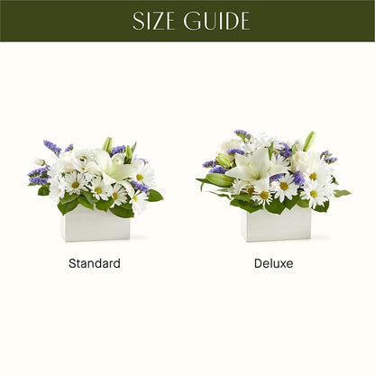 Beyond Blue Box Bouquet –  Sandelas Flower Shop, Chicago IL