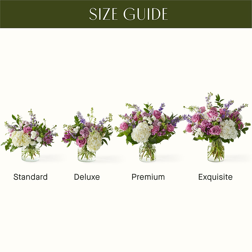 Violet Caress Bouquet –  Sandelas Flower Shop, Chicago IL