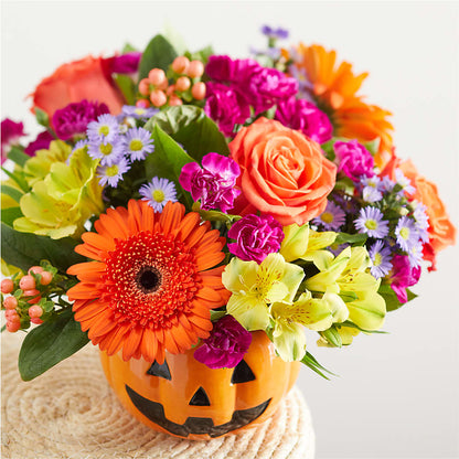 Tricks & Treats Pumpkin –  Sandelas Flower Shop, Chicago IL
