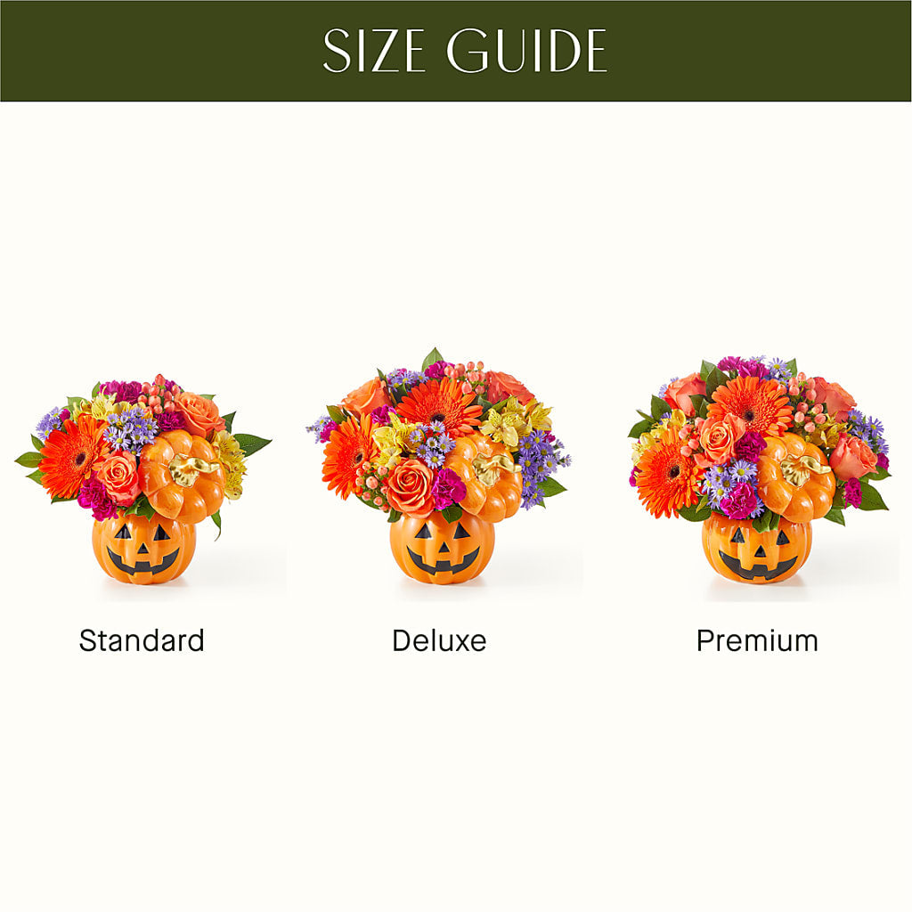 Tricks & Treats Pumpkin –  Sandelas Flower Shop, Chicago IL