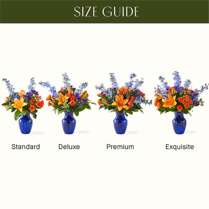 Radiant Citrus Bouquet –  Sandelas Flower Shop, Chicago IL