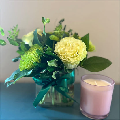 Emerald Forest Bouquet –  Sandelas Flower Shop, Chicago IL
