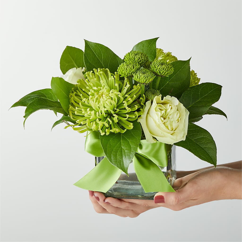 Emerald Forest Bouquet –  Sandelas Flower Shop, Chicago IL