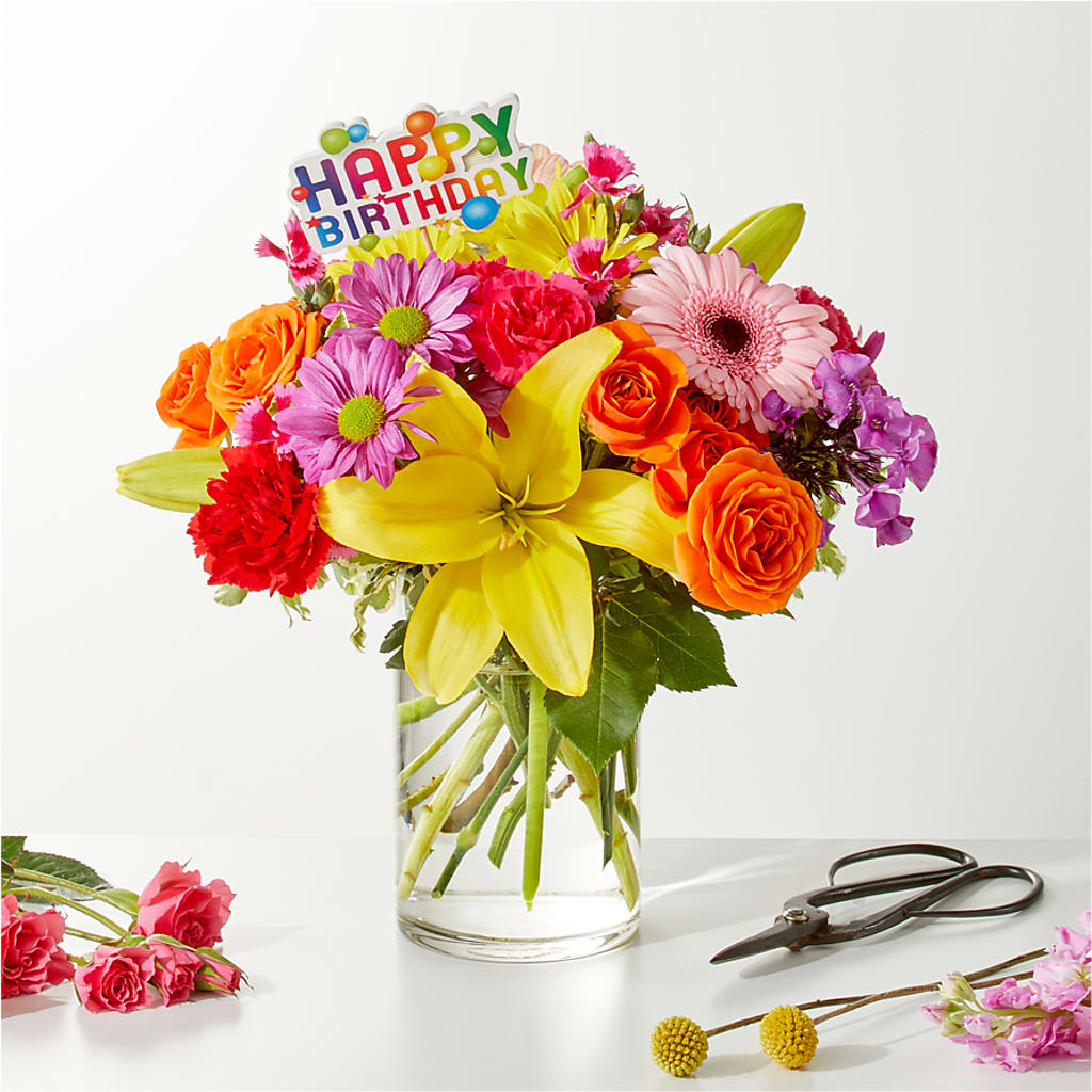 Cue the Confetti - A Florist Original –  Sandelas Flower Shop, Chicago IL