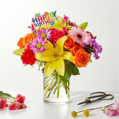Cue the Confetti - A Florist Original –  Sandelas Flower Shop, Chicago IL