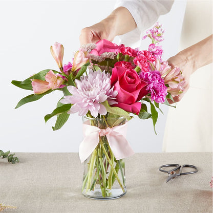Pink Ribbon - A Florist Original –  Sandelas Flower Shop, Chicago IL