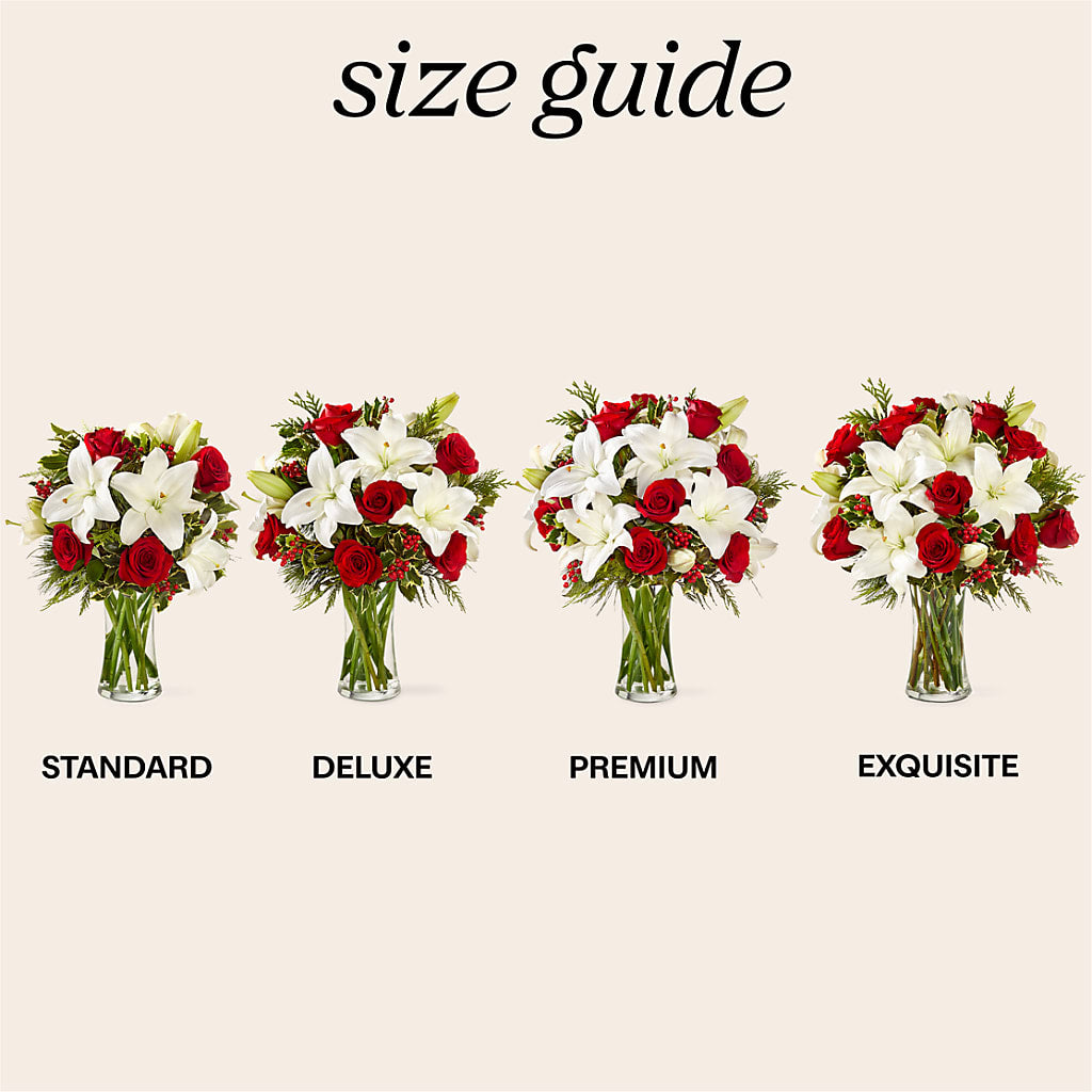 Sparkling Snowflakes Bouquet –  Sandelas Flower Shop, Chicago IL