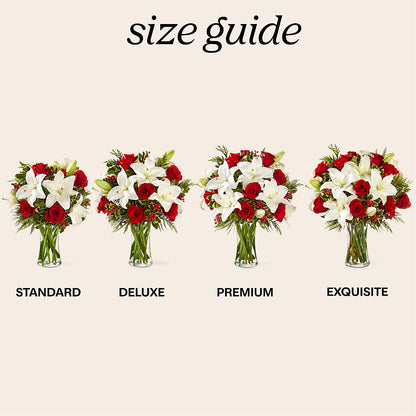 Sparkling Snowflakes Bouquet –  Sandelas Flower Shop, Chicago IL