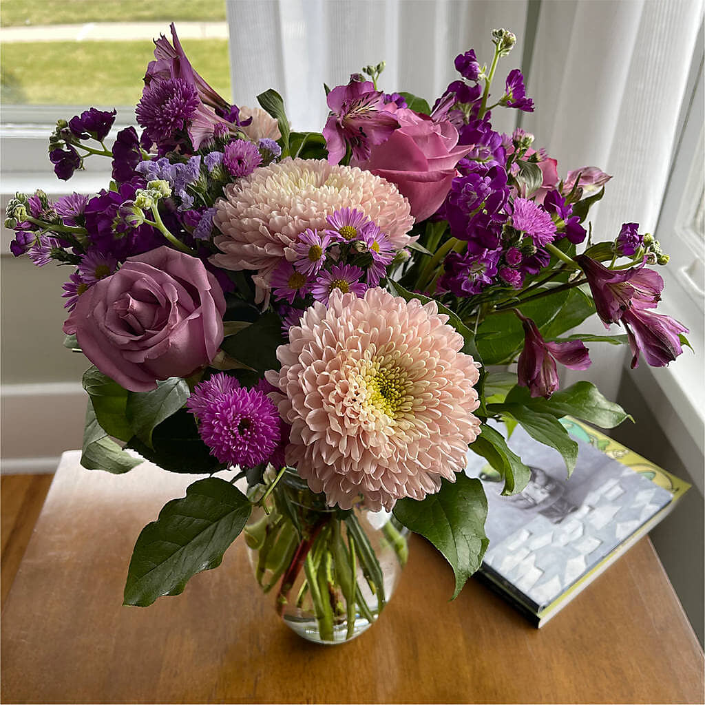 Ultraviolet Bouquet –  Sandelas Flower Shop, Chicago IL