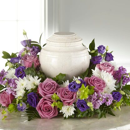 Blooming Sympathy Cremation Adornment –  Sandelas Flower Shop, Chicago IL