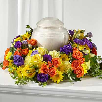 Blossoms of Remembrance Cremation Adornment –  Sandelas Flower Shop, Chicago IL