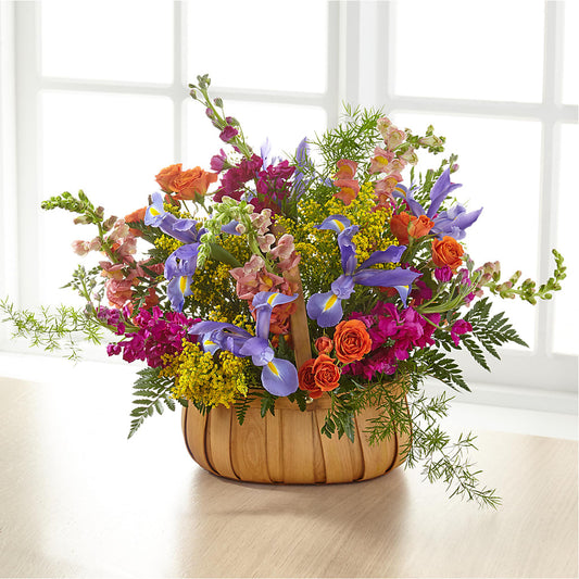 Garden of Life Basket –  Sandelas Flower Shop, Chicago IL