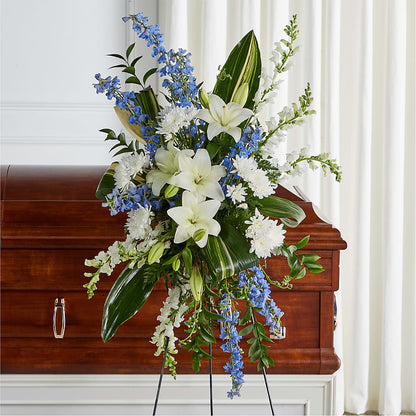 Eternal Impressions Standing Spray –  Sandelas Flower Shop, Chicago IL