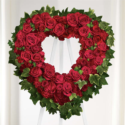 Wholehearted Standing Spray –  Sandelas Flower Shop, Chicago IL