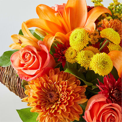 Bouquet of Blessings Cornucopia –  Sandelas Flower Shop, Chicago IL