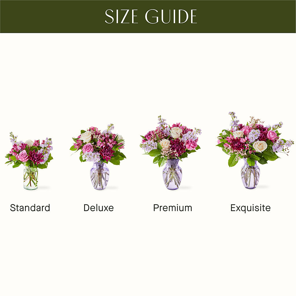 Amethyst Dreams Bouquet –  Sandelas Flower Shop, Chicago IL