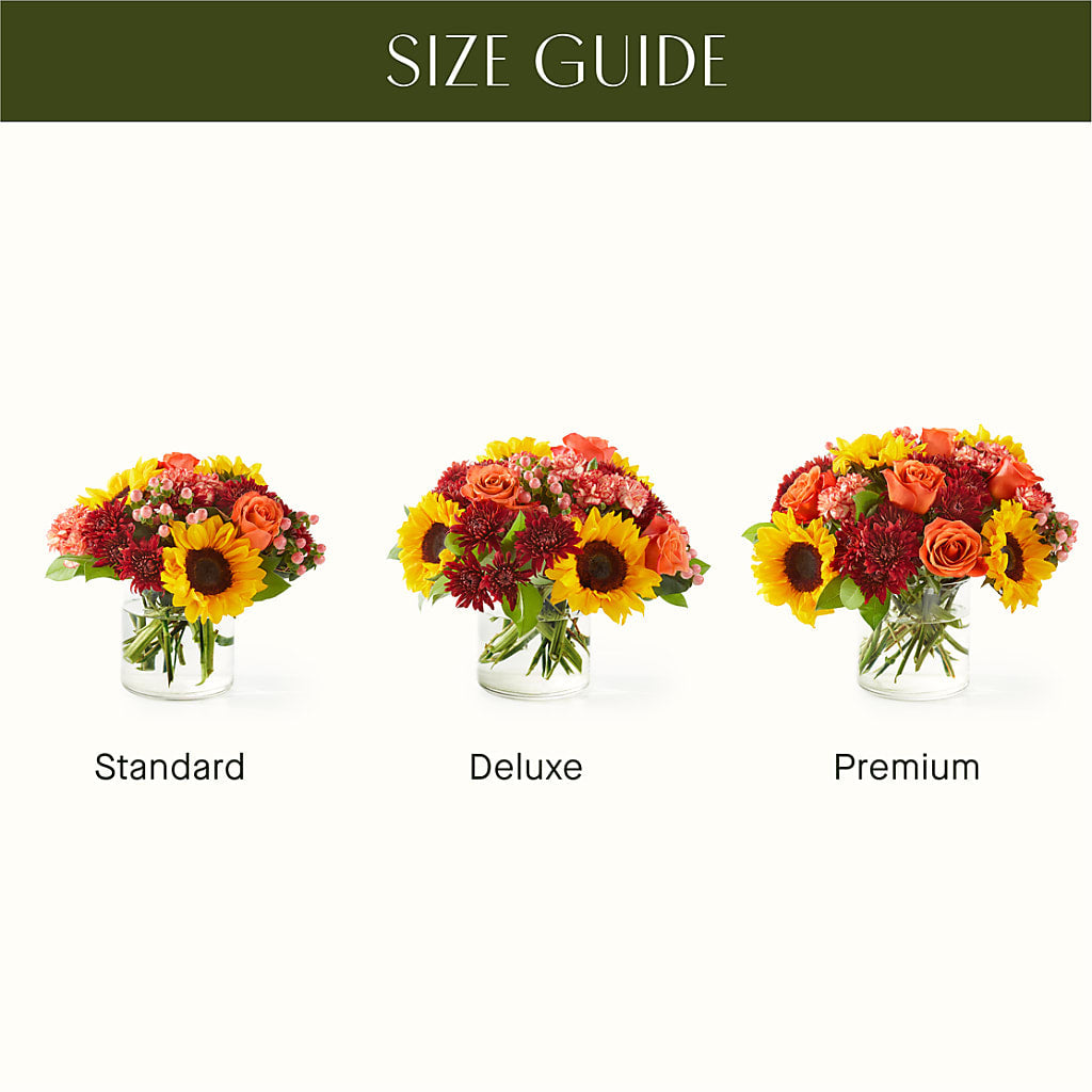 September Sunset Bouquet –  Sandelas Flower Shop, Chicago IL