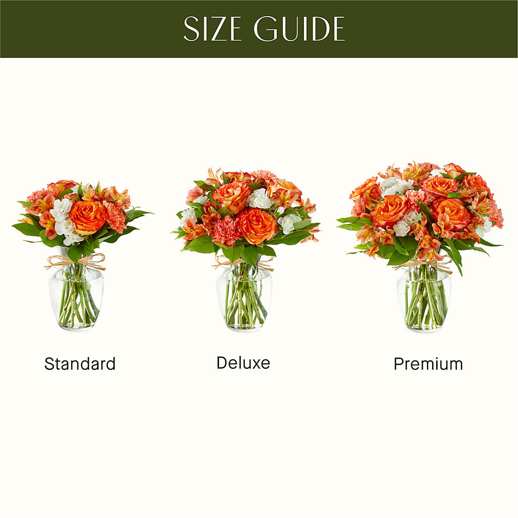 Apricot Glow Bouquet –  Sandelas Flower Shop, Chicago IL
