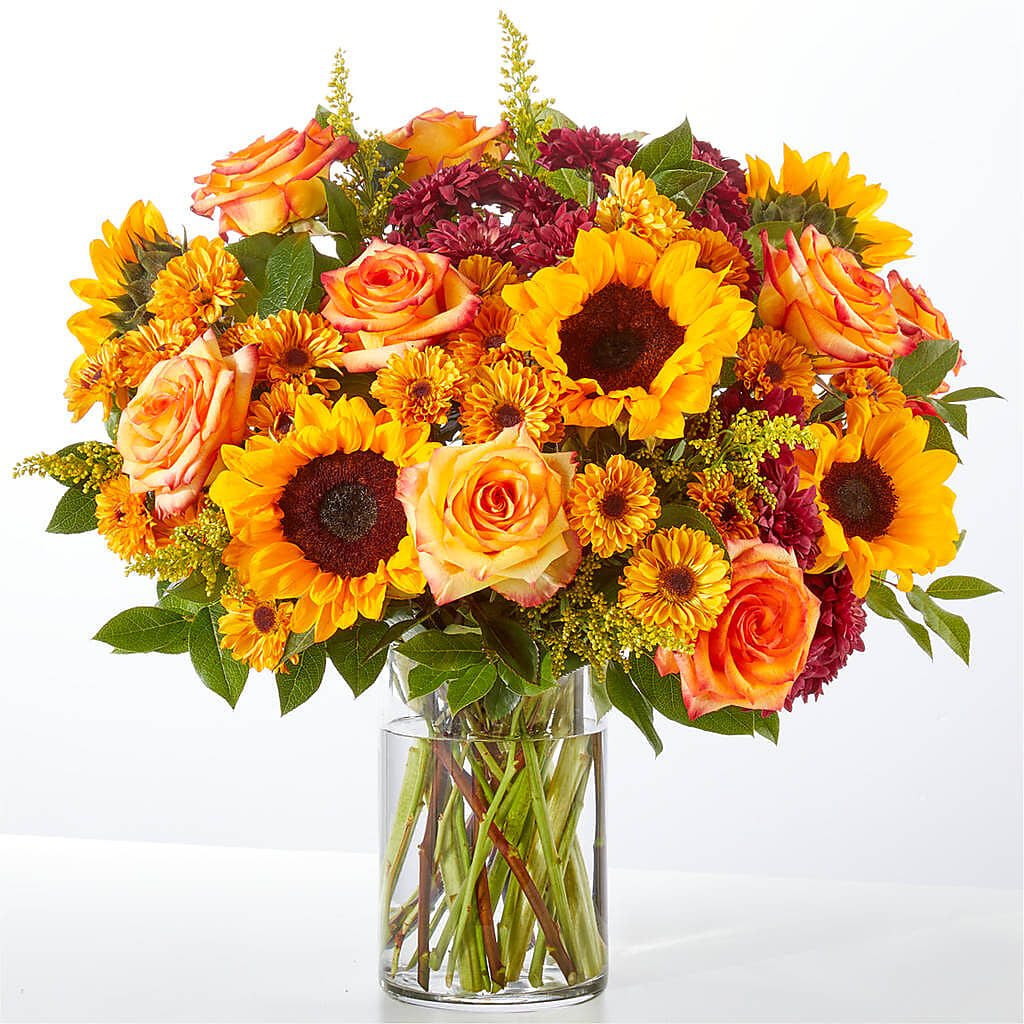 Flannel Scarf Bouquet –  Sandelas Flower Shop, Chicago IL