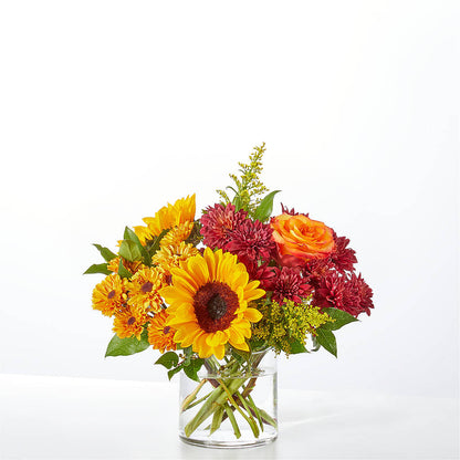 Flannel Scarf Bouquet –  Sandelas Flower Shop, Chicago IL