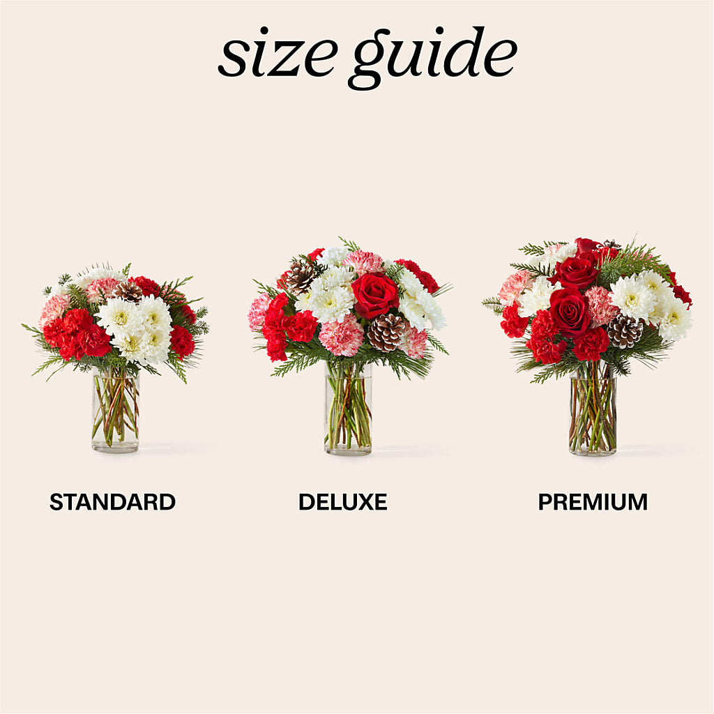 Candy Cane Lane Bouquet –  Sandelas Flower Shop, Chicago IL