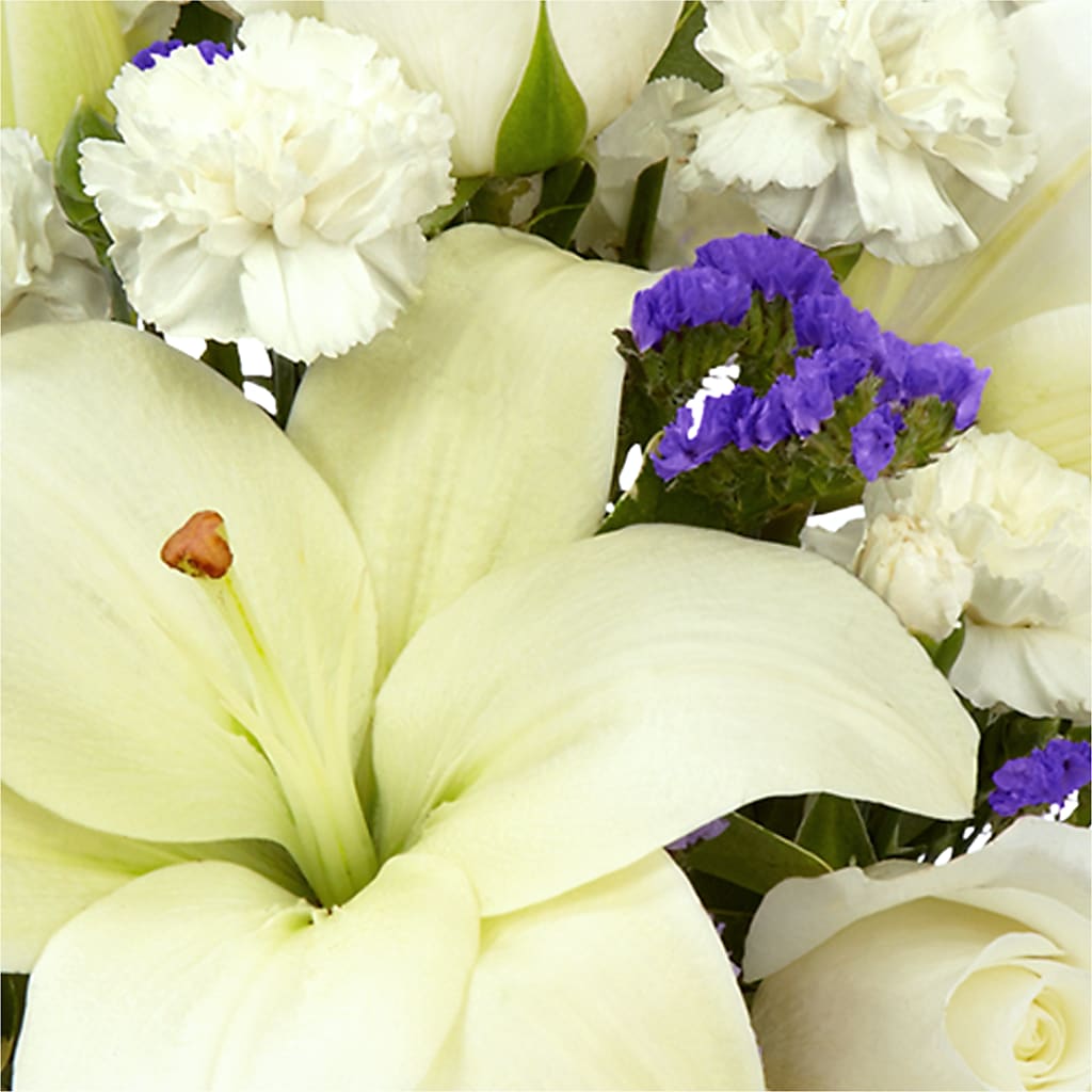Sapphire Rush Bouquet –  Sandelas Flower Shop, Chicago IL