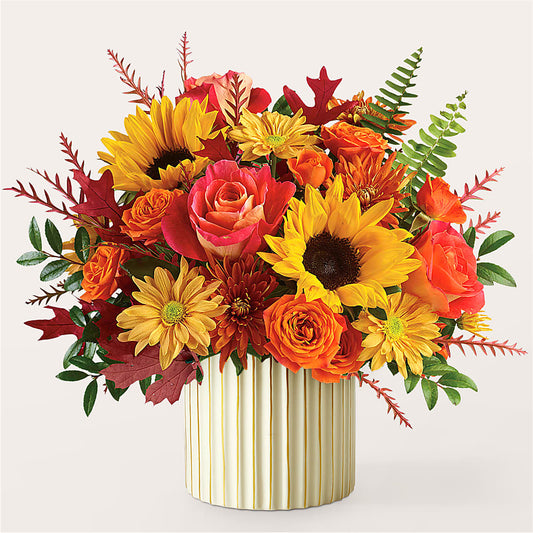 Fall Campfire Bouquet –  Sandelas Flower Shop, Chicago IL