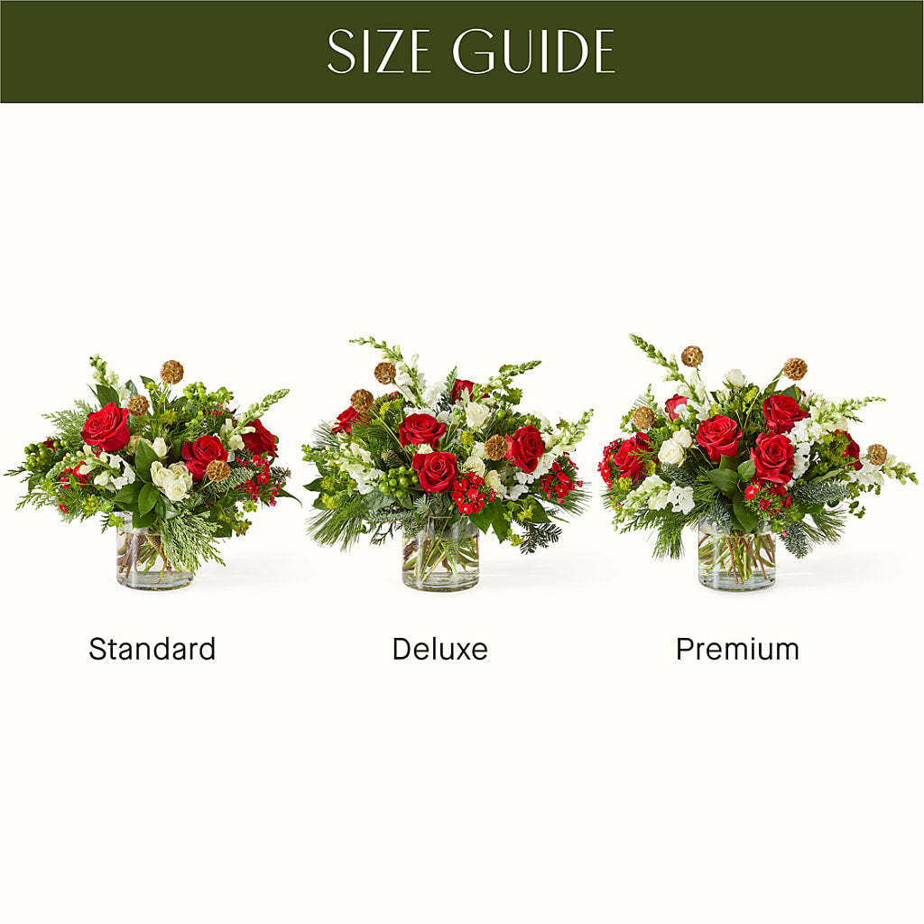 Deck the Halls Bouquet –  Sandelas Flower Shop, Chicago IL