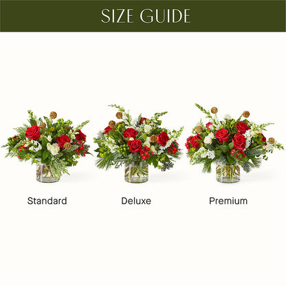 Deck the Halls Bouquet –  Sandelas Flower Shop, Chicago IL