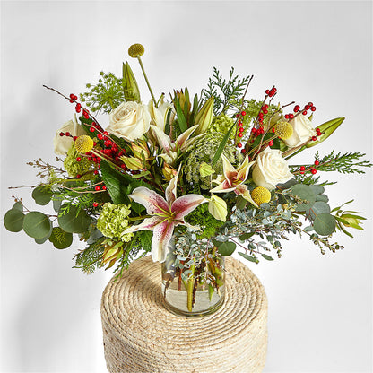 Berry & Bright Bouquet –  Sandelas Flower Shop, Chicago IL