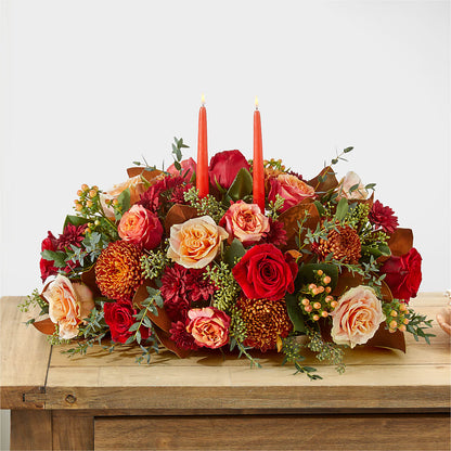 Gather Near Centerpiece –  Sandelas Flower Shop, Chicago IL