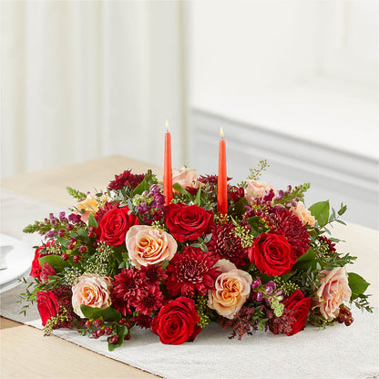 Most Thankful Centerpiece –  Sandelas Flower Shop, Chicago IL