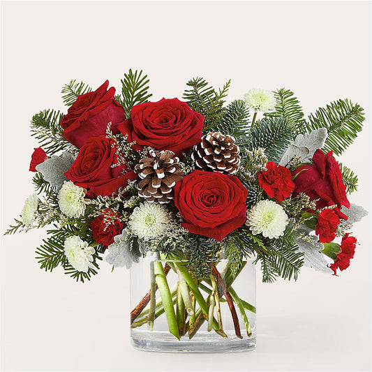 Yule Cheer Bouquet –  Sandelas Flower Shop, Chicago IL