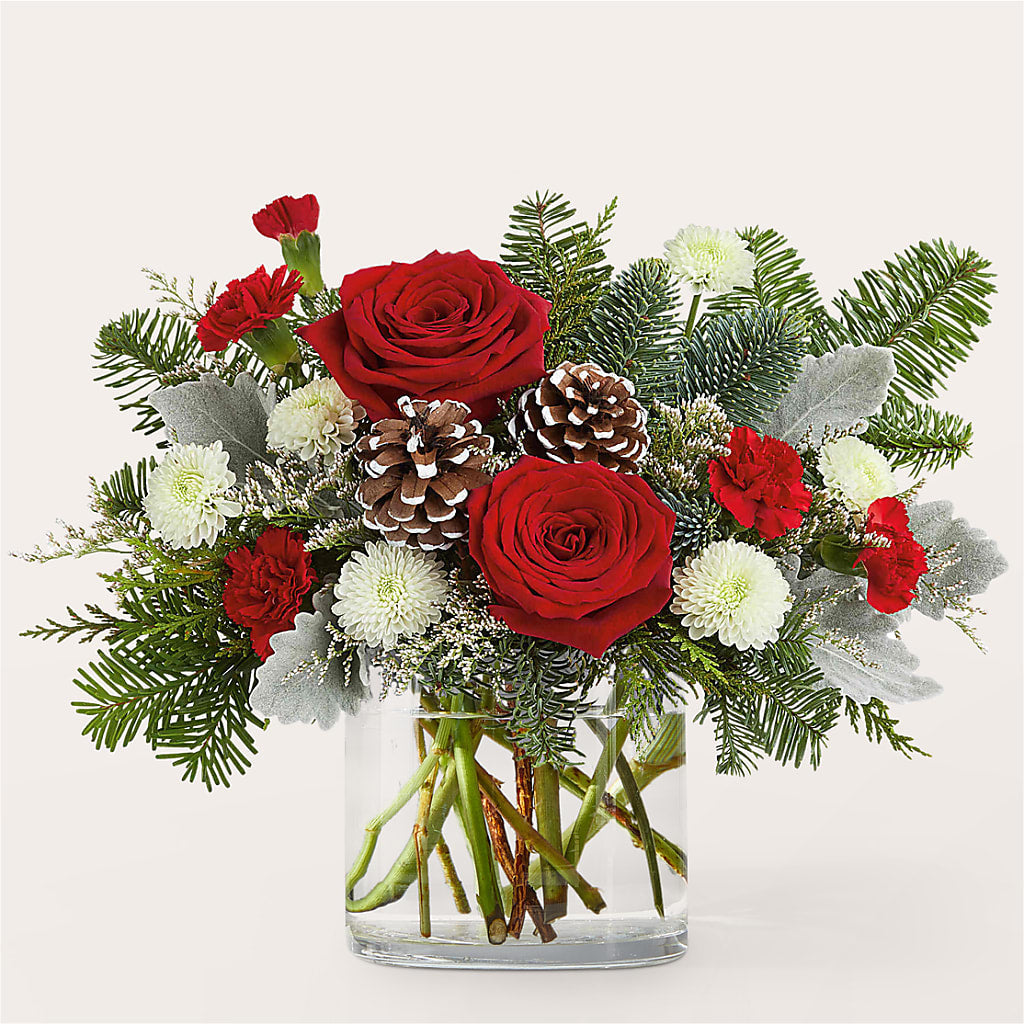 Yule Cheer Bouquet –  Sandelas Flower Shop, Chicago IL
