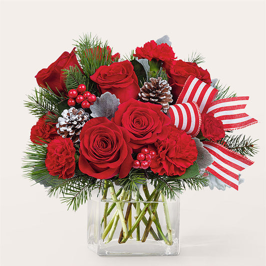 Baking Spirits Bright Bouquet –  Sandelas Flower Shop, Chicago IL