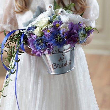 Enchantment Flower Girl Arrangement –  Sandelas Flower Shop, Chicago IL
