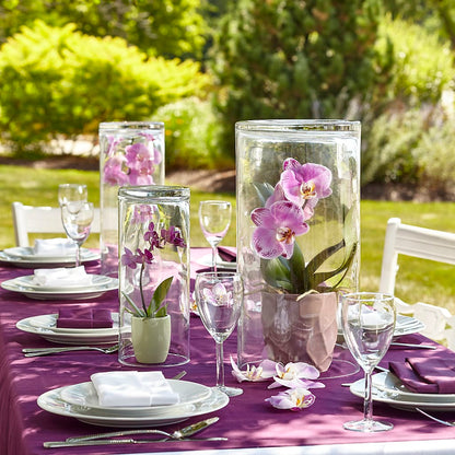 Dramatic Garden Centerpiece –  Sandelas Flower Shop, Chicago IL