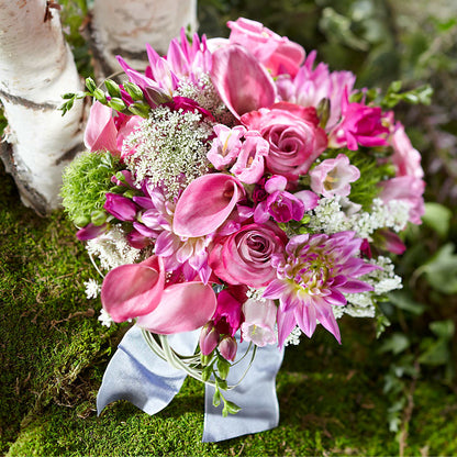 Pink Profusion Bouquet –  Sandelas Flower Shop, Chicago IL