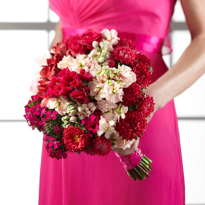 Pink Effervescence Bouquet –  Sandelas Flower Shop, Chicago IL