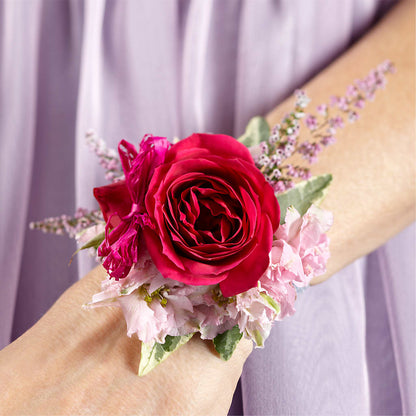 Rose Charm Corsage –  Sandelas Flower Shop, Chicago IL