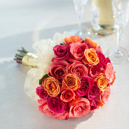 Sweet Roses Bouquet –  Sandelas Flower Shop, Chicago IL