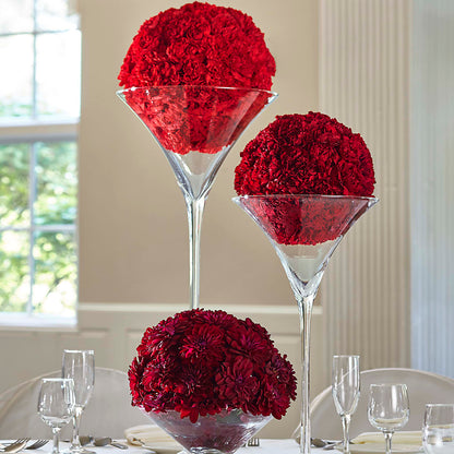 Our Special Vows Centerpiece –  Sandelas Flower Shop, Chicago IL