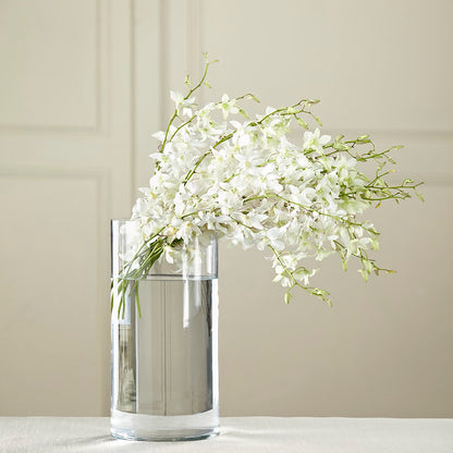 White Dendrobium Bouquet –  Sandelas Flower Shop, Chicago IL